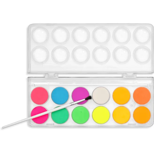 Ooly Chroma Blends Watercolor Paint Set: Neon