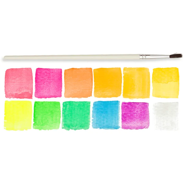 Ooly Chroma Blends Watercolor Paint Set: Neon