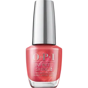 OPI Infinite Shine Paint The Tinseltown Red