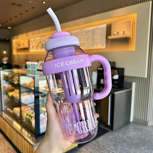 Portable Straw Water Cup