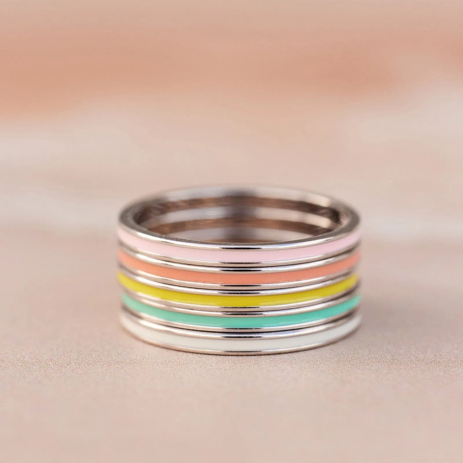 Spring Fling Ring Stack