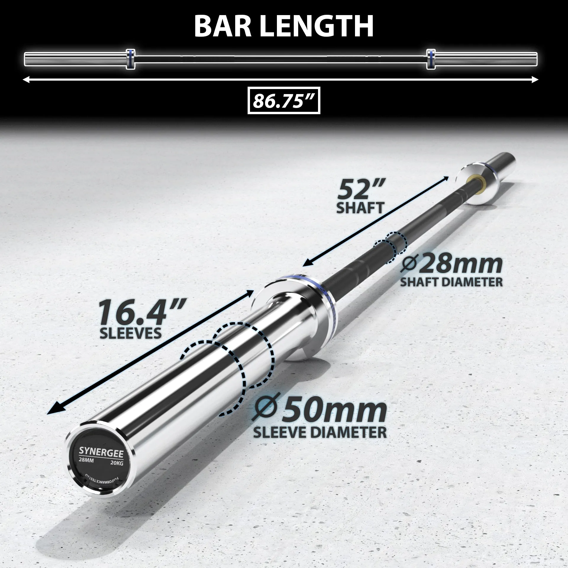 Synergee Open Barbell