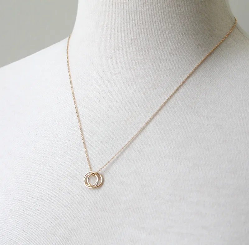 Triple Circle Necklace