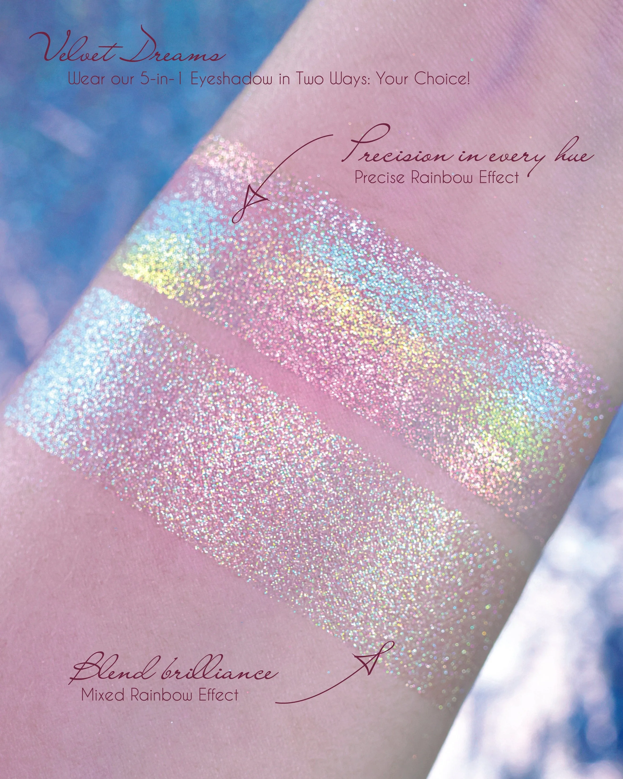 Velvet Dreams Opal Multichrome Pressed Eyeshadow